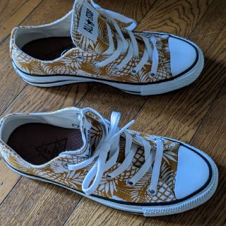 コンバース(CONVERSE)のALL STAR TROPICAL OX マスタード(スニーカー)