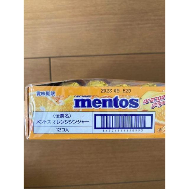 メントスオレンジジンジャー37.5g 12個 食品/飲料/酒の食品(菓子/デザート)の商品写真