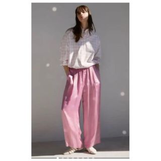 全国宅配無料 6(ROKU)>COTTON <6(ROKU)>SUKE CUT PANTS/パンツ SUKE