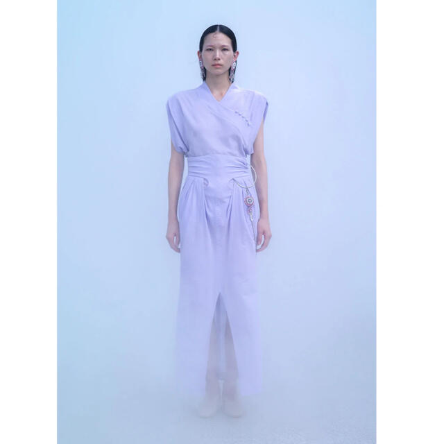 2022発売 Mame Crepe Buttoned V-Neck Top ちりめんトップス - minik.hr