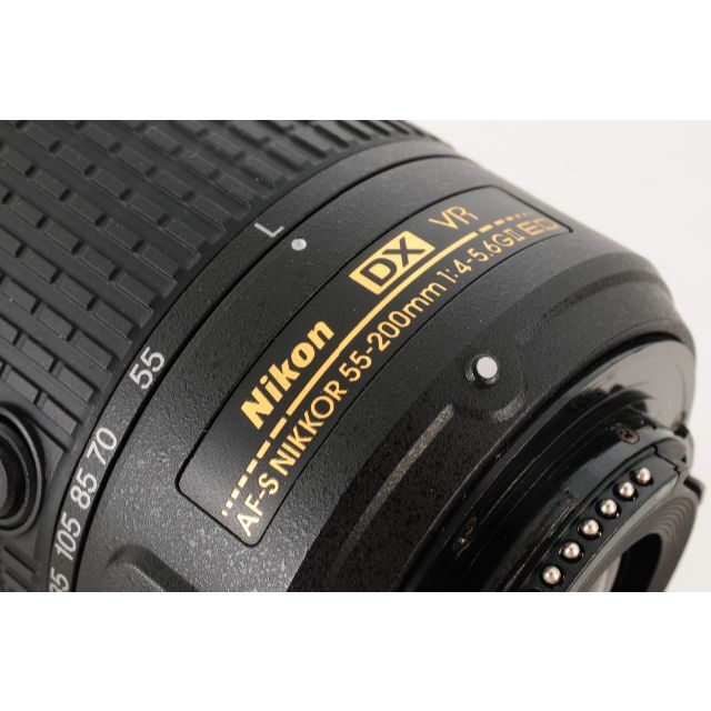 【手振あり】Nikon ニコン AF-S 55-200mm II VR オマケ多