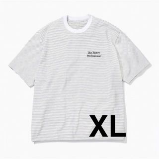 ennoy S/S Border T-Shirt WHITE×BLACK XL(Tシャツ/カットソー(半袖/袖なし))