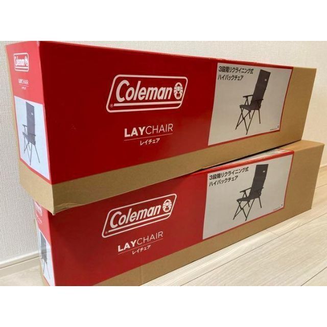 Coleman(コールマン)の★新品未使用★Coleman レイチェア　グレー　限定色 スポーツ/アウトドアのアウトドア(テーブル/チェア)の商品写真