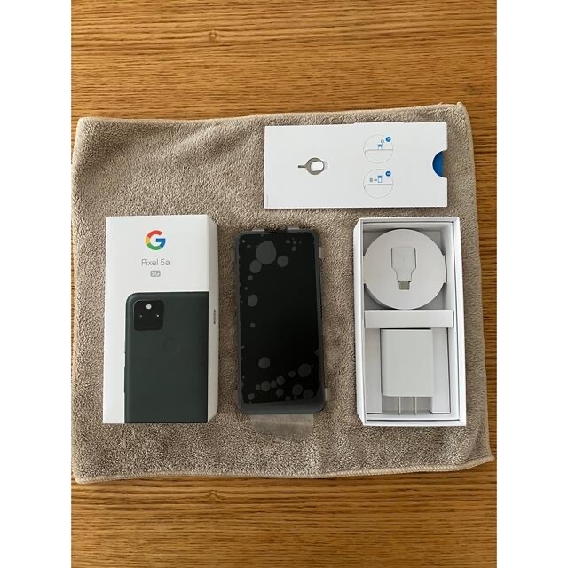 Google Pixel(グーグルピクセル)のGoogle pixel 5a 5G 128GB  新品 スマホ/家電/カメラのスマートフォン/携帯電話(スマートフォン本体)の商品写真