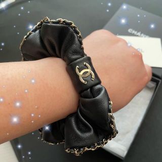 シャネル(CHANEL)のCHANELシュシュ　本日価格✳︎(ヘアゴム/シュシュ)