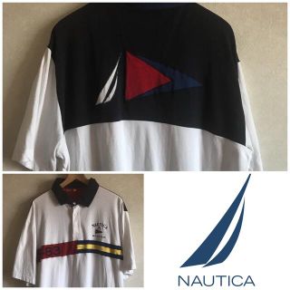 ノーティカ(NAUTICA)のポロシャツ Nautica 古着　XL 90s ビンテージ lil yachty(ポロシャツ)