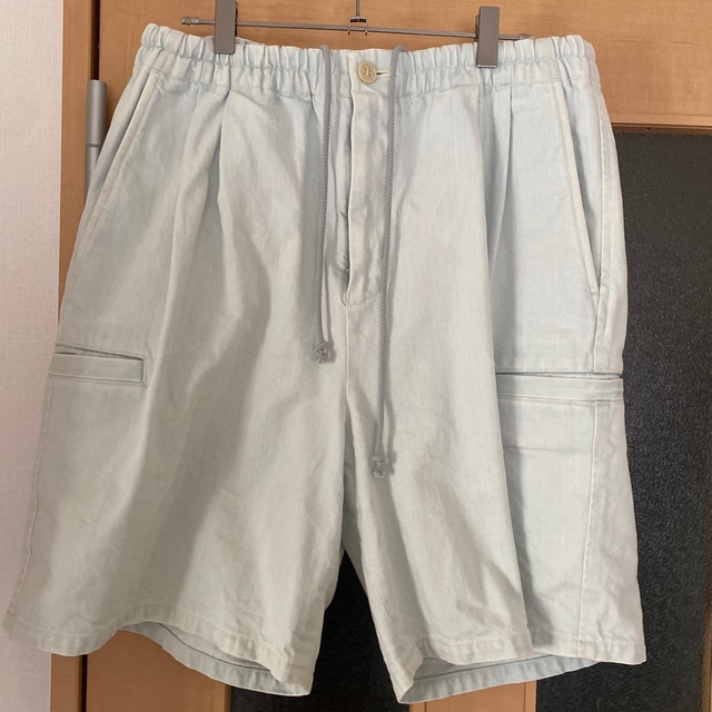 MAATEE&SONS FADE DENIM NOT CARGO SHORTSの通販 by よっちゃん MAATEE&SONS FADE DENIM NOT CARGO SHORTSの通販 by よっちゃん