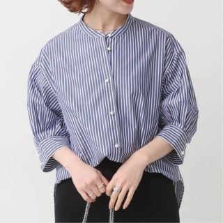 Spick & Span - パールボタンギャザースリーブシャツの通販 by ...