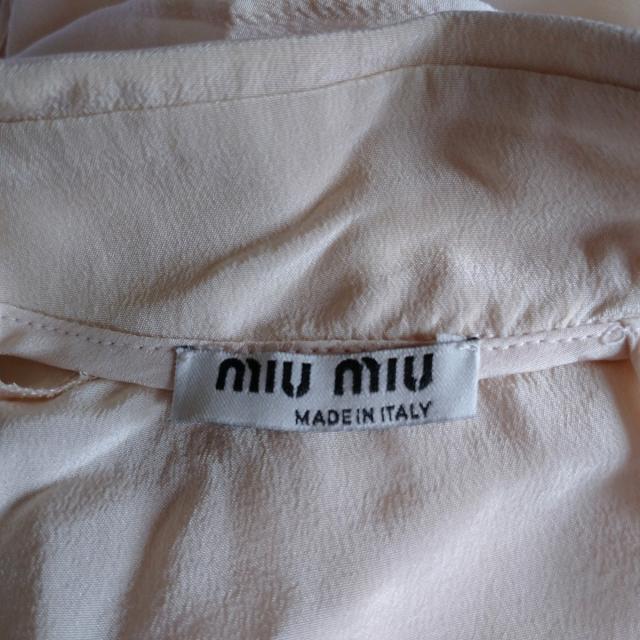 miumiu(ミュウミュウ)のミュウミュウ 半袖カットソー サイズ40 M - レディースのトップス(カットソー(半袖/袖なし))の商品写真
