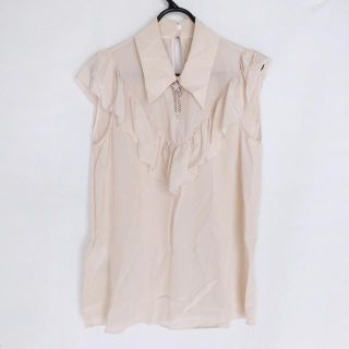 ミュウミュウ(MIU MIU)のミュウミュウ 半袖カットソー サイズ40 M -(カットソー(半袖/袖なし))