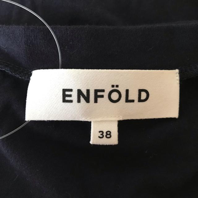 ENFOLD(エンフォルド)のエンフォルド ノースリーブカットソー 38 M レディースのトップス(カットソー(半袖/袖なし))の商品写真