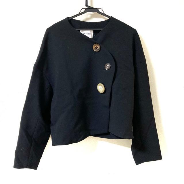 エンフォルド ジャケット サイズ36 S - 黒-