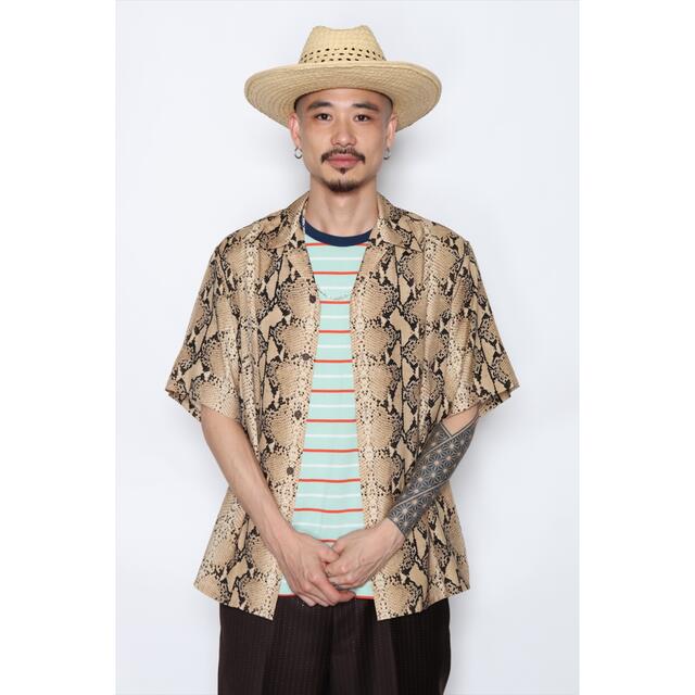 WACKO MARIA PYTHON HAWAIIAN SHIRT 22ss