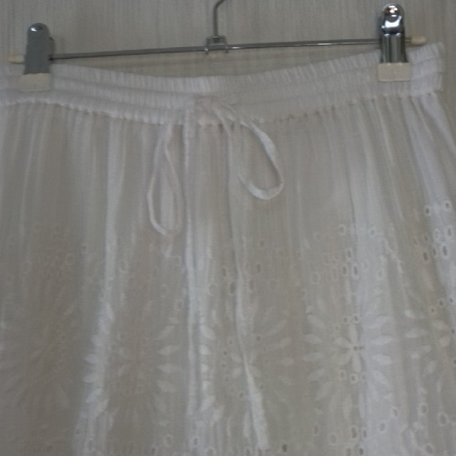 UNITED ARROWS(ユナイテッドアローズ)のUNITED ARROWS　2way　ロングスカート　コットン　刺繍 レディースのスカート(ロングスカート)の商品写真