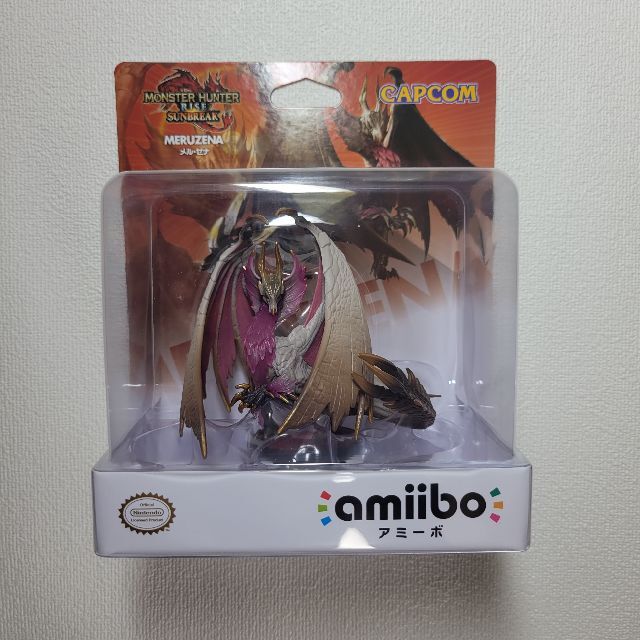 任天堂(ニンテンドウ)のamiibo アミーボ メル・ゼナ モンスタハンター モンハン カプコン エンタメ/ホビーのフィギュア(アニメ/ゲーム)の商品写真