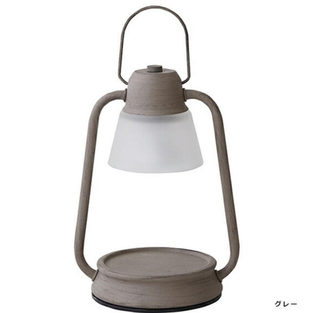 CANDLE WARMER LAMP mini GRAY ハンドメイドのインテリア/家具(アロマ/キャンドル)の商品写真