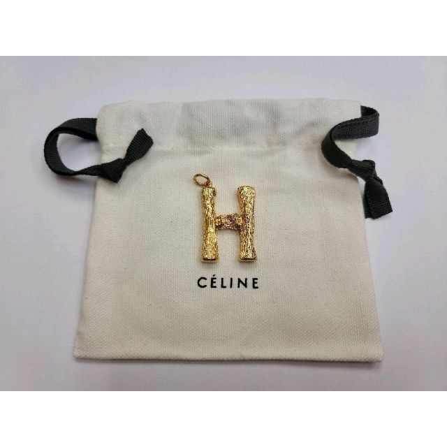 celine - セリーヌ イニシャル “H” ペンダント トップ アルファベット