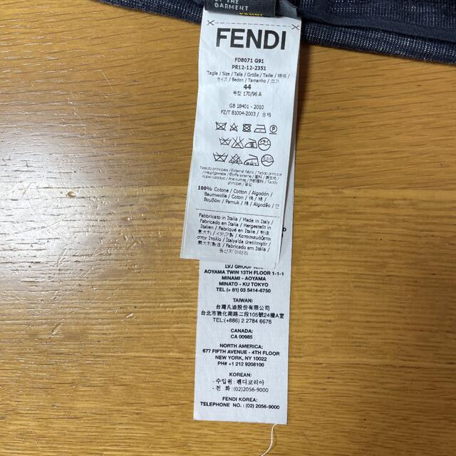 FENDI  コットンノースリーブワンピース 9