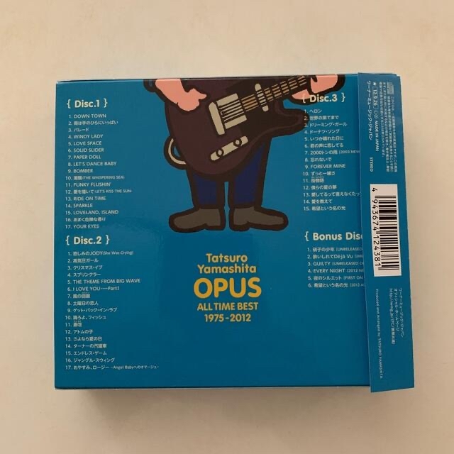 初回限定盤　山下達郎 OPUS オールタイム ベスト CD 4枚組 エンタメ/ホビーのCD(ポップス/ロック(邦楽))の商品写真