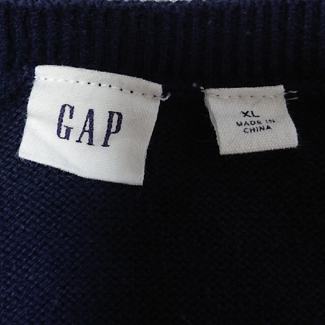 GAP(ギャップ)のGAP レディース セーター 紺 XLサイズ レディースのトップス(ニット/セーター)の商品写真