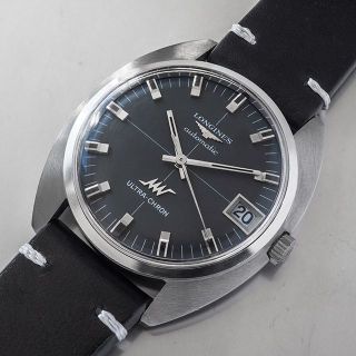 ロンジン(LONGINES)の(591) 稼働美品 ロンジン ウルトラクロン 自動巻き 1971年製 日差1秒(腕時計(アナログ))