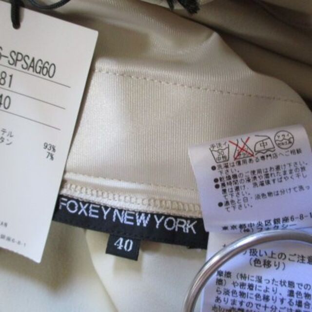 FOXEY 新品 フォクシー ニューヨーク FOXEY ワンピース 40 日本製