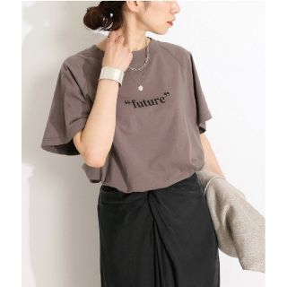 ヴェルメイユパーイエナ(VERMEIL par iena)のVERMEIL par iena　UPPER HIGHTS別注ロゴTシャツ(Tシャツ(半袖/袖なし))