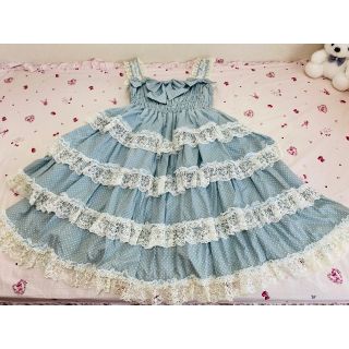 メタモルフォーゼタンドゥフィーユ(metamorphose temps de fille)のメタモルフォーゼ　ジャンパースカート(ひざ丈ワンピース)