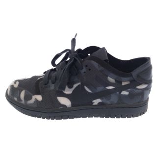 ナイキ(NIKE)のNIKE ナイキ ×COMME des GARCONS W DUNK LOW /CDG コムデギャルソン ウィメンズ ダンク ロー ローカットスニーカー ブラック US8 CZ2675-001(スニーカー)