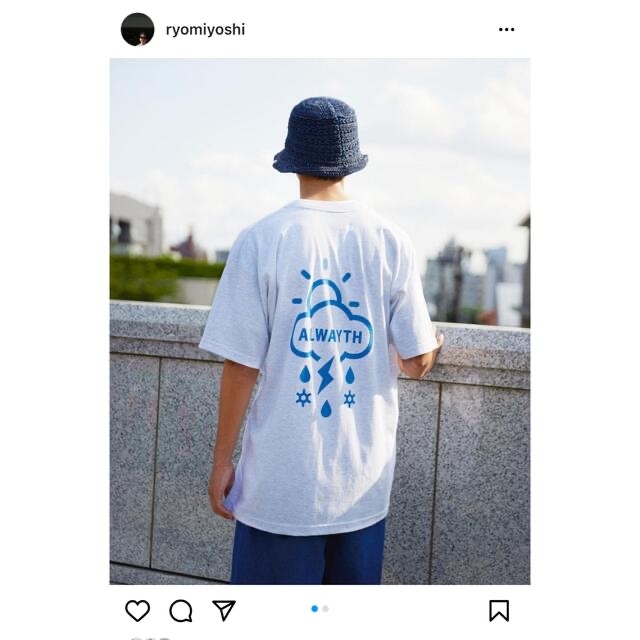 おまけ付きALWAYTH 1LDK別注Tシャツ 白 新品 ennoy 高級ブランド 36.0