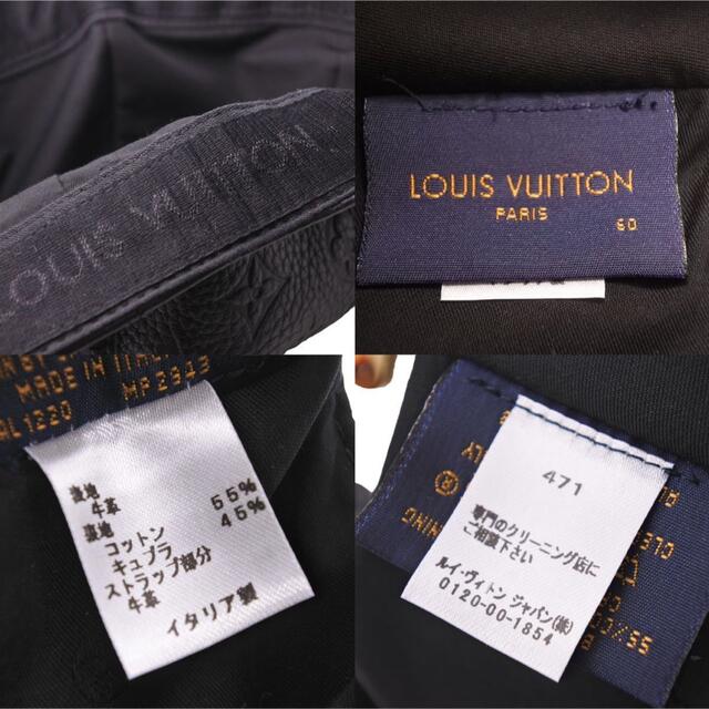 LOUIS VUITTON(ルイヴィトン)の正規品　ルイヴィトン　レザーキャップ メンズの帽子(キャップ)の商品写真