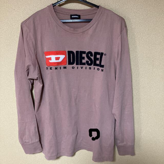 ディーゼル(DIESEL)のDIESEL  BIGロゴロンT   XSサイズ(Tシャツ/カットソー(七分/長袖))