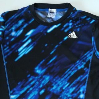 アディダス(adidas)のアディダス adidas CLIMALITE 半袖シャツ メンズOサイズ 古着(Tシャツ/カットソー(半袖/袖なし))