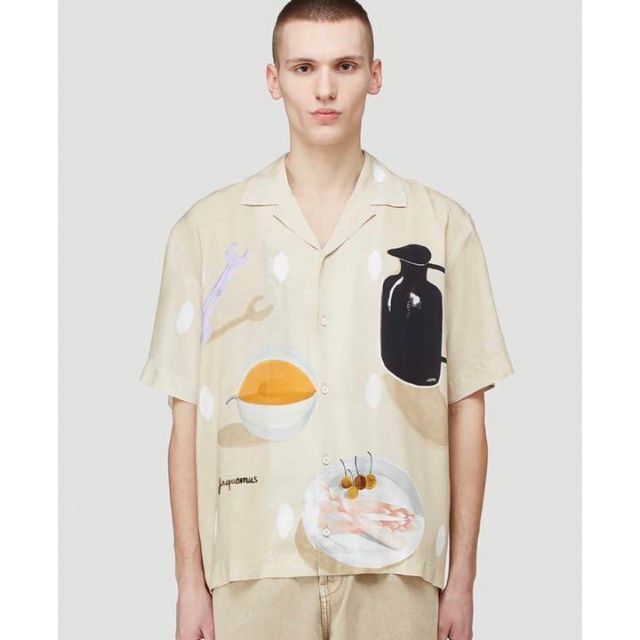 トップス JACQUEMUS ジャックムス 半袖 シャツ 44の通販 by ナガシズ's