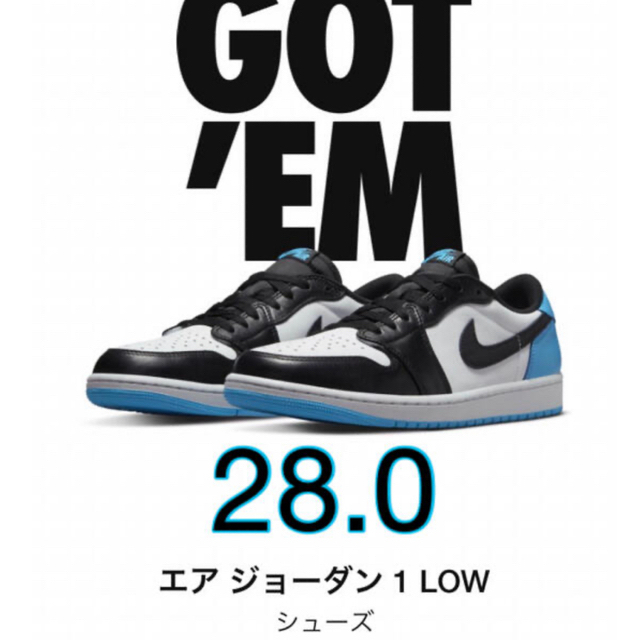 Nike Air Jordan 1 Low OG ダークパウダーブルー