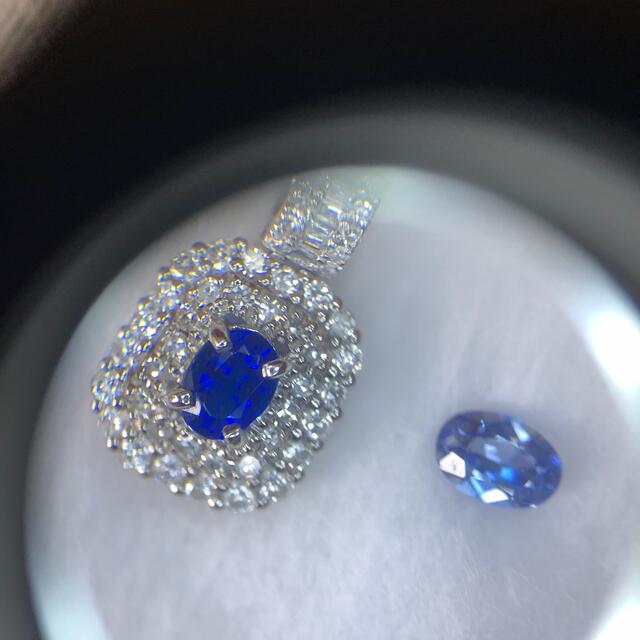 ベニトアイト　0.22ct ルース レディースのアクセサリー(その他)の商品写真