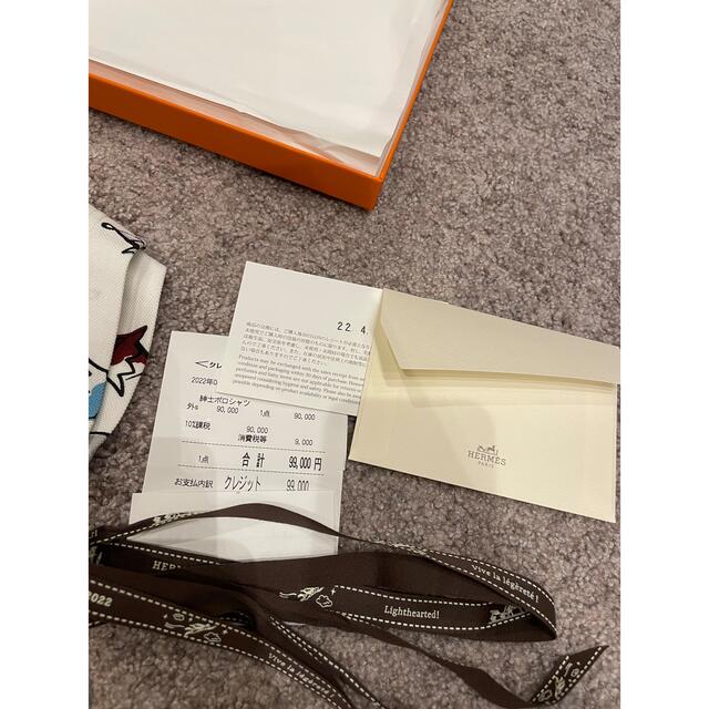 初売り】 H - エルメス メンズ ポロシャツ L プレイグラウンド 白 2022
