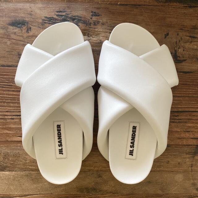 Jil Sander - JILSANDER ジルサンダー レザーサンダル サイズ36 新品未