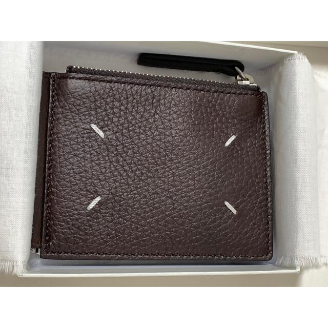 新品《 Maison Margiela 》レザー クリップ ウォレット 財布