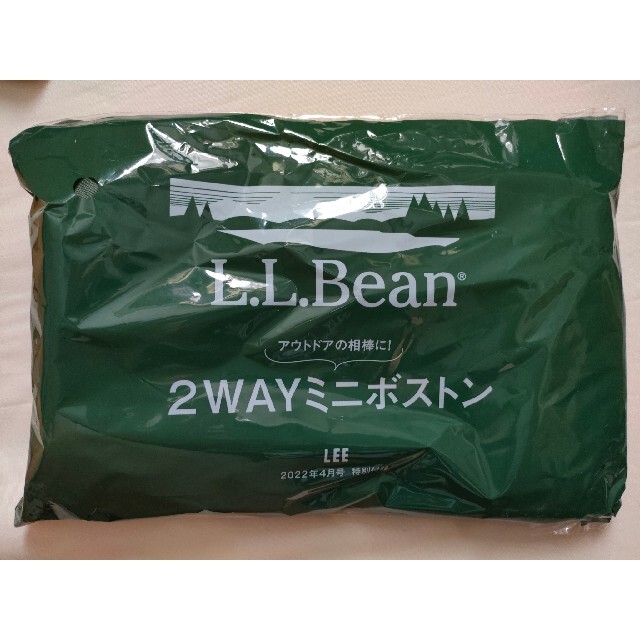 L.L.Bean(エルエルビーン)の【限定1個限り】LEE　4月号付録　LLBean　2wayミニボストン レディースのバッグ(ショルダーバッグ)の商品写真