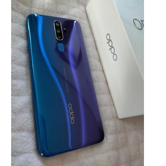 oppo A5 2020 ブルー モバイル 3