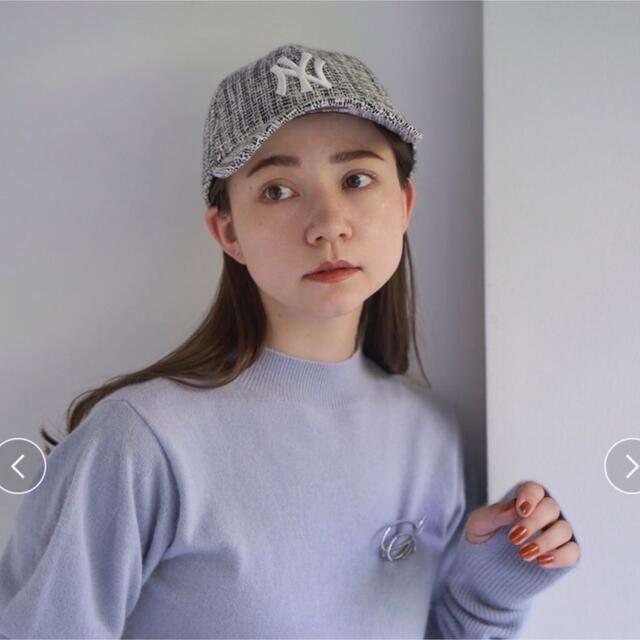 SNIDEL(スナイデル)の【SNIDEL | NEW ERA®】コラボキャップ ツイード レディースの帽子(キャップ)の商品写真