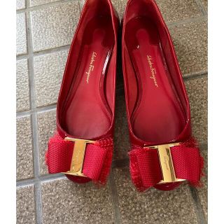 サルヴァトーレフェラガモ(Salvatore Ferragamo)のフェラガモ　　バレエパンプス(バレエシューズ)