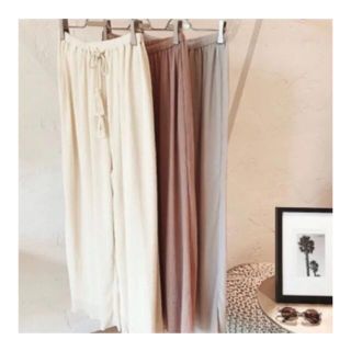 ルームサンマルロクコンテンポラリー(room306 CONTEMPORARY)のroom306 contemporary Tassel Wide Pants(カジュアルパンツ)