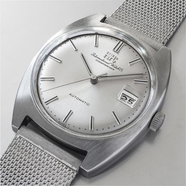 (581) 稼働美品 IWC Automatic 自動巻き Wロゴ 1971年