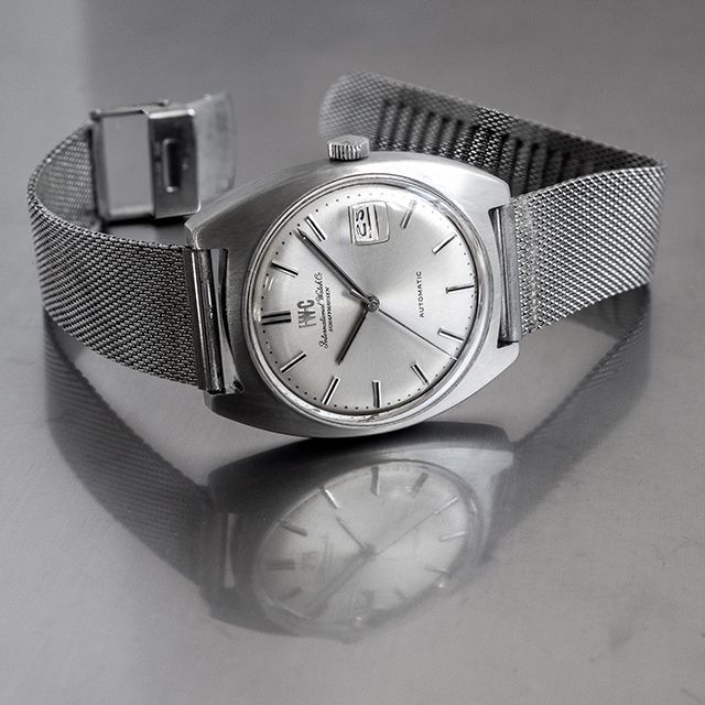 (581) 稼働美品 IWC Automatic 自動巻き Wロゴ 1971年