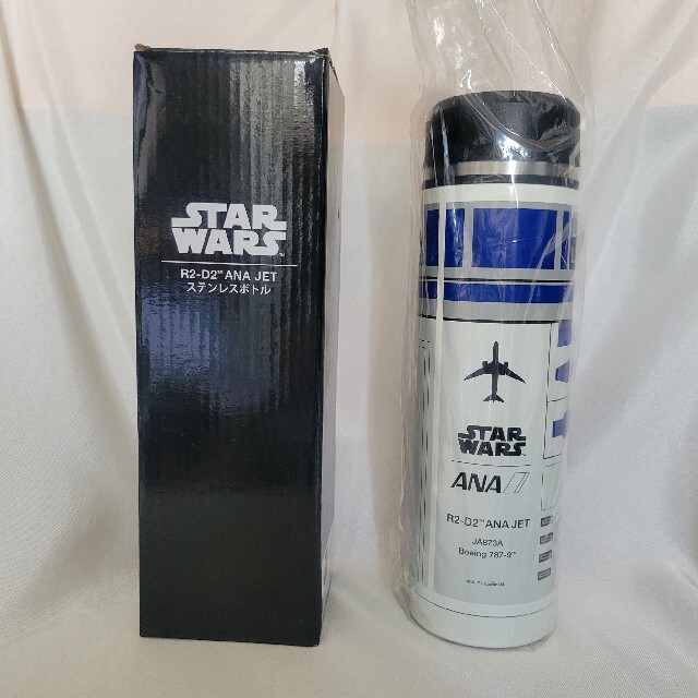 R2-D2 ANA JET」ステンレスボトル ANA機内販売、販売終了品の R2-D2 ANA JET」ステンレスボトル ANA機内販売、販売終了品の