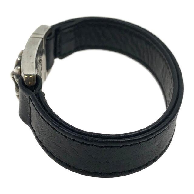 Chrome Hearts(クロムハーツ)のCHROME HEARTS クロムハーツ（原本有） ブレスレット 8ichi HARNESS CLASP ハーネスクラスプ 8インチ ブラック系【中古】 メンズのアクセサリー(ブレスレット)の商品写真