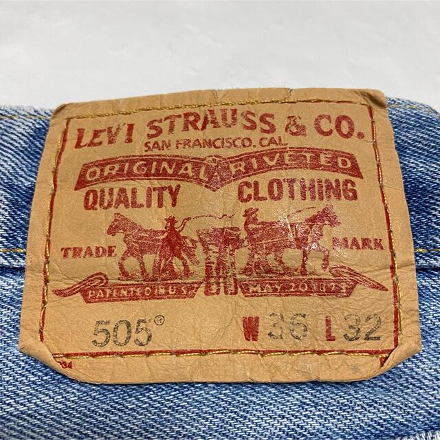 Levi's(リーバイス)の90s 古着 リーバイス 505 デニム バギーパンツ w36×L32 メンズのパンツ(デニム/ジーンズ)の商品写真