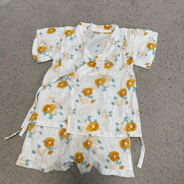 petit main(プティマイン)のpetit main＊女の子＊甚平＊90 キッズ/ベビー/マタニティのキッズ服女の子用(90cm~)(甚平/浴衣)の商品写真